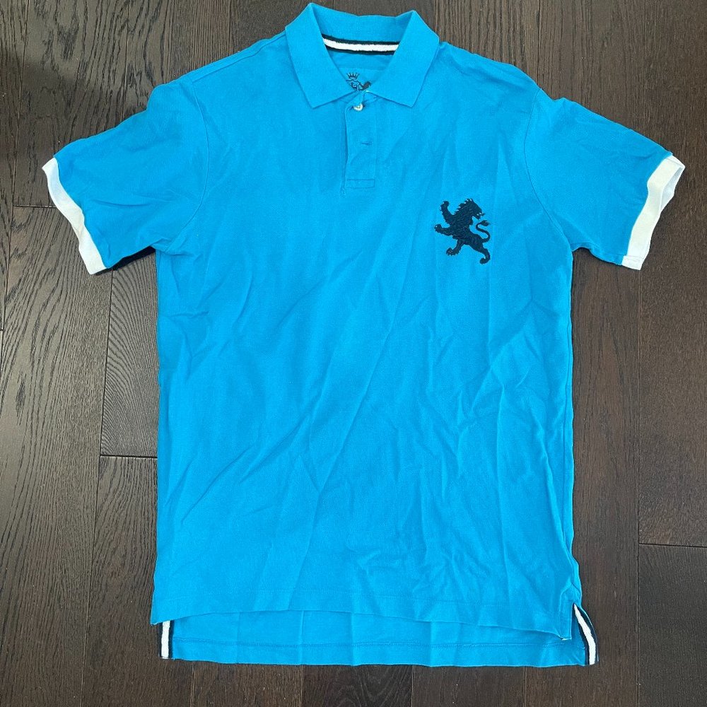 Express Men: Modern Fit Polo, Medium Blue